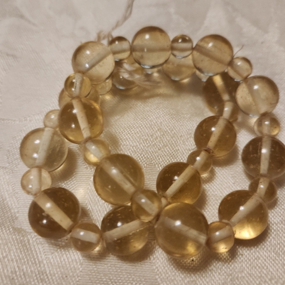 Vintage Glass Stretch Bracelets